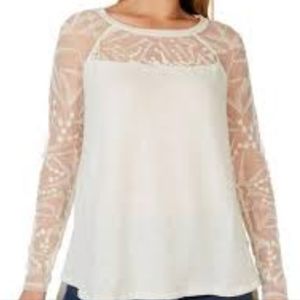 Free‎ People Sidney Illustration Top M